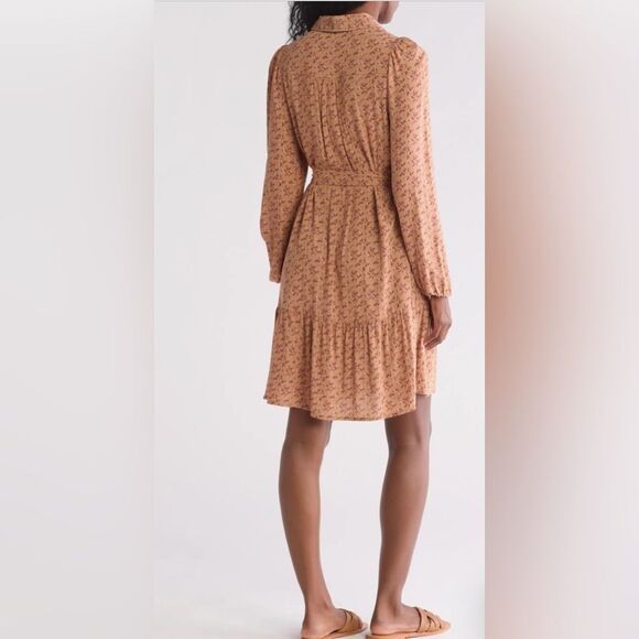 Lucky Brand Long Sleeves Shirt Dress XL - Picture 2 of 4